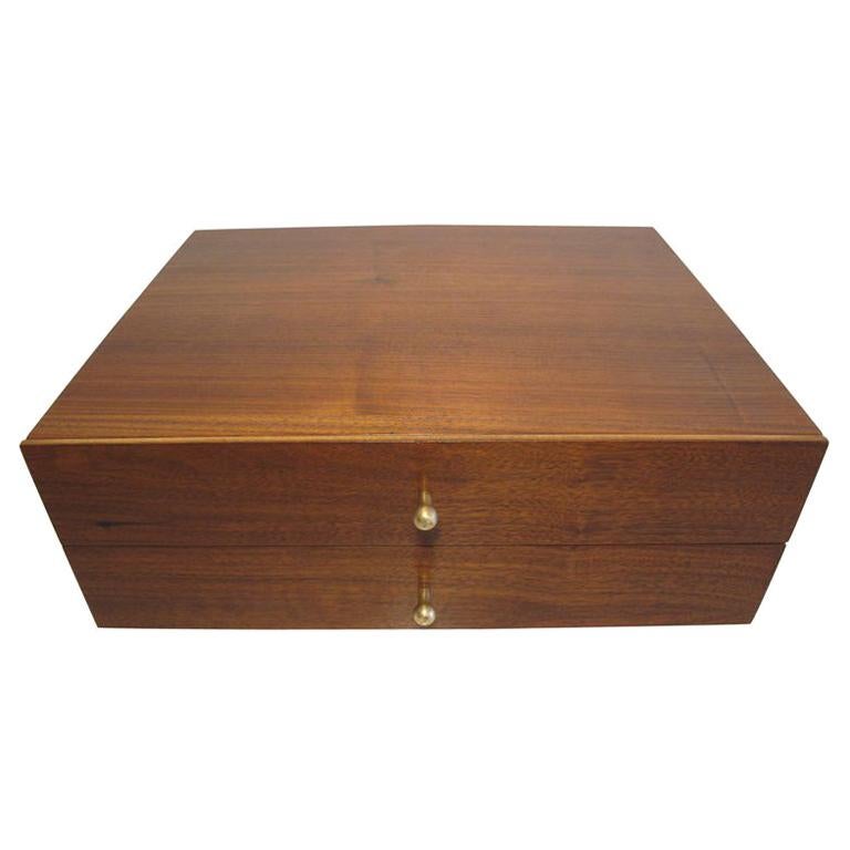 Miniature Chest by Arthur Umanoff in Walnut For Sale