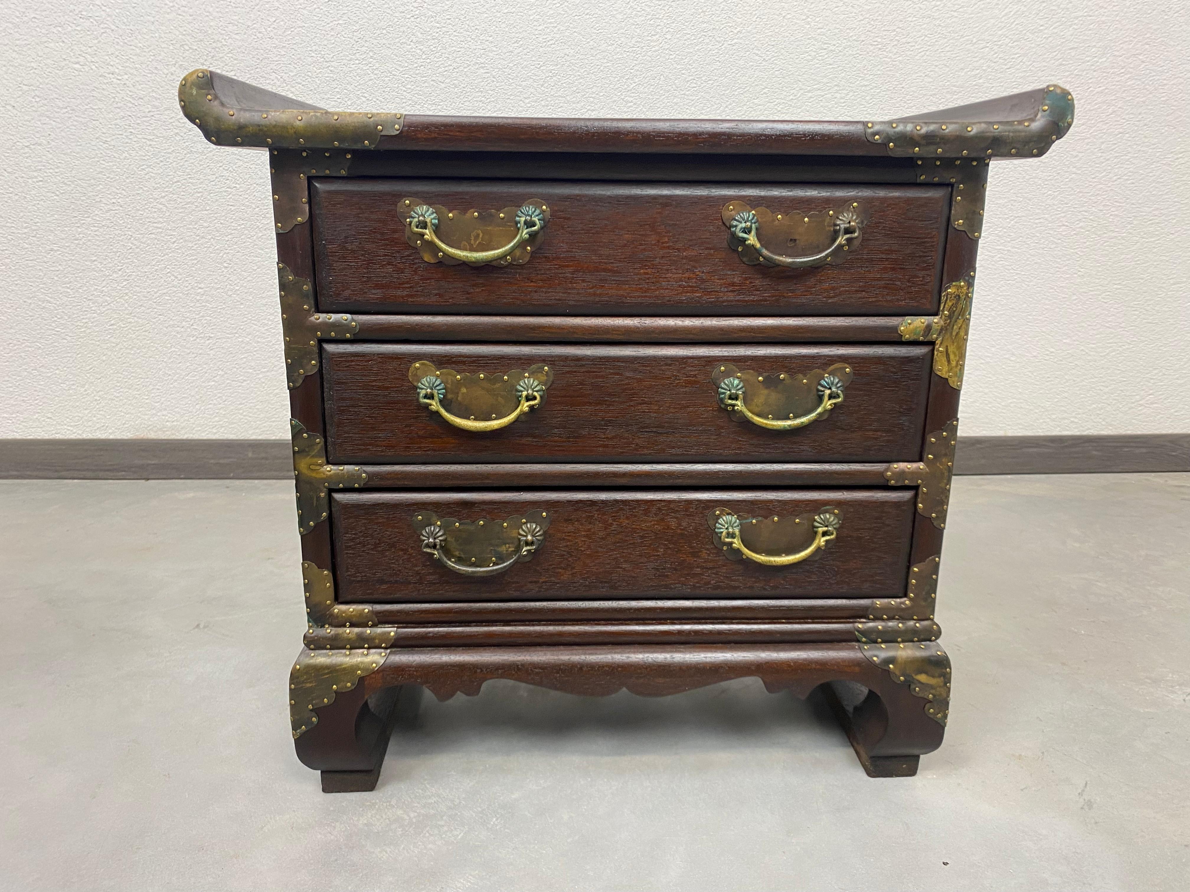 Chinoiserie Miniature Chest of Drawers For Sale