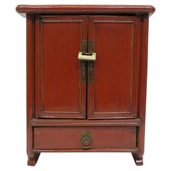 Miniature Chine Red Cabinet