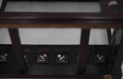 Miniature Chinese Hardwood Display Stand, Late 19th Century
