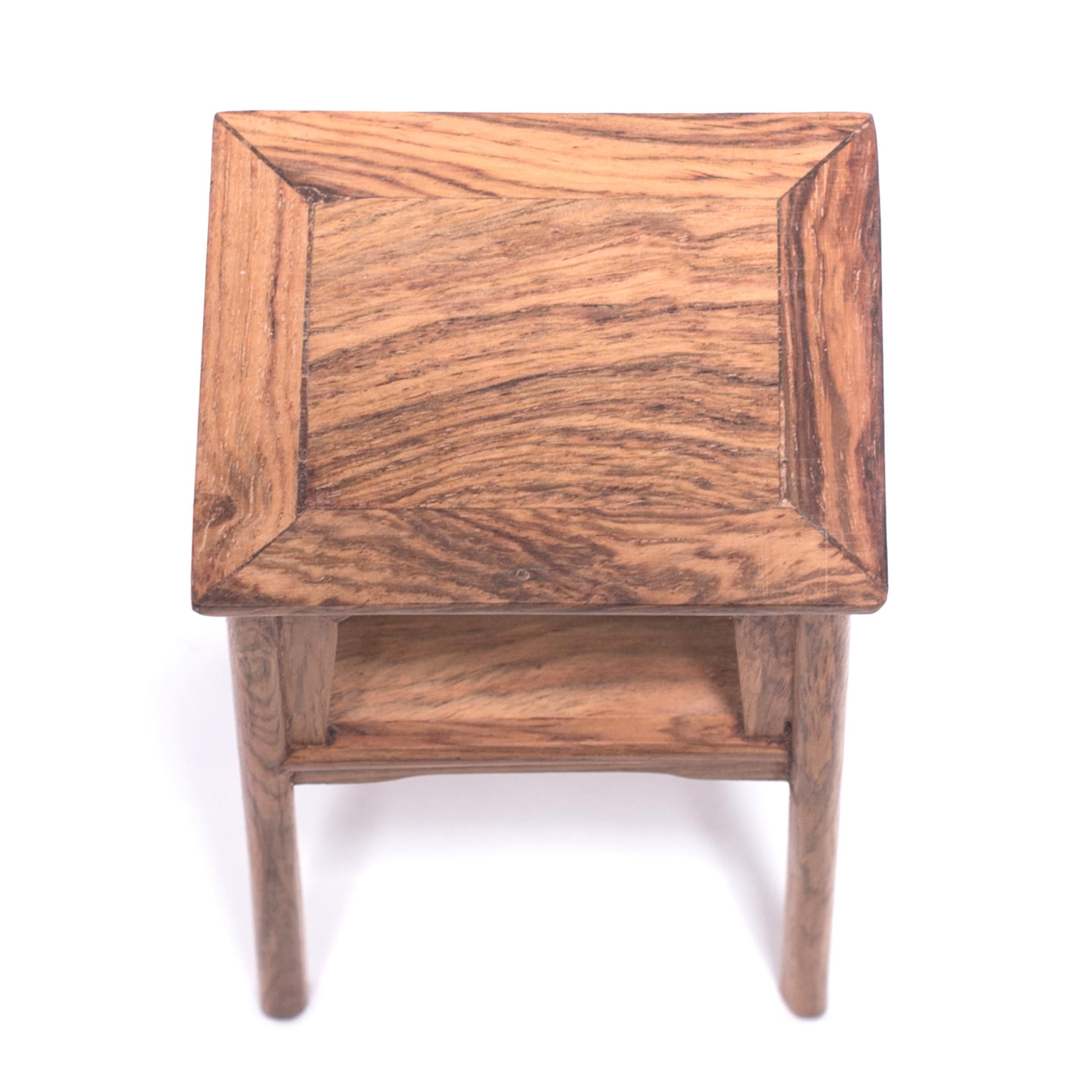 Contemporary Miniature Chinese Square Side Table