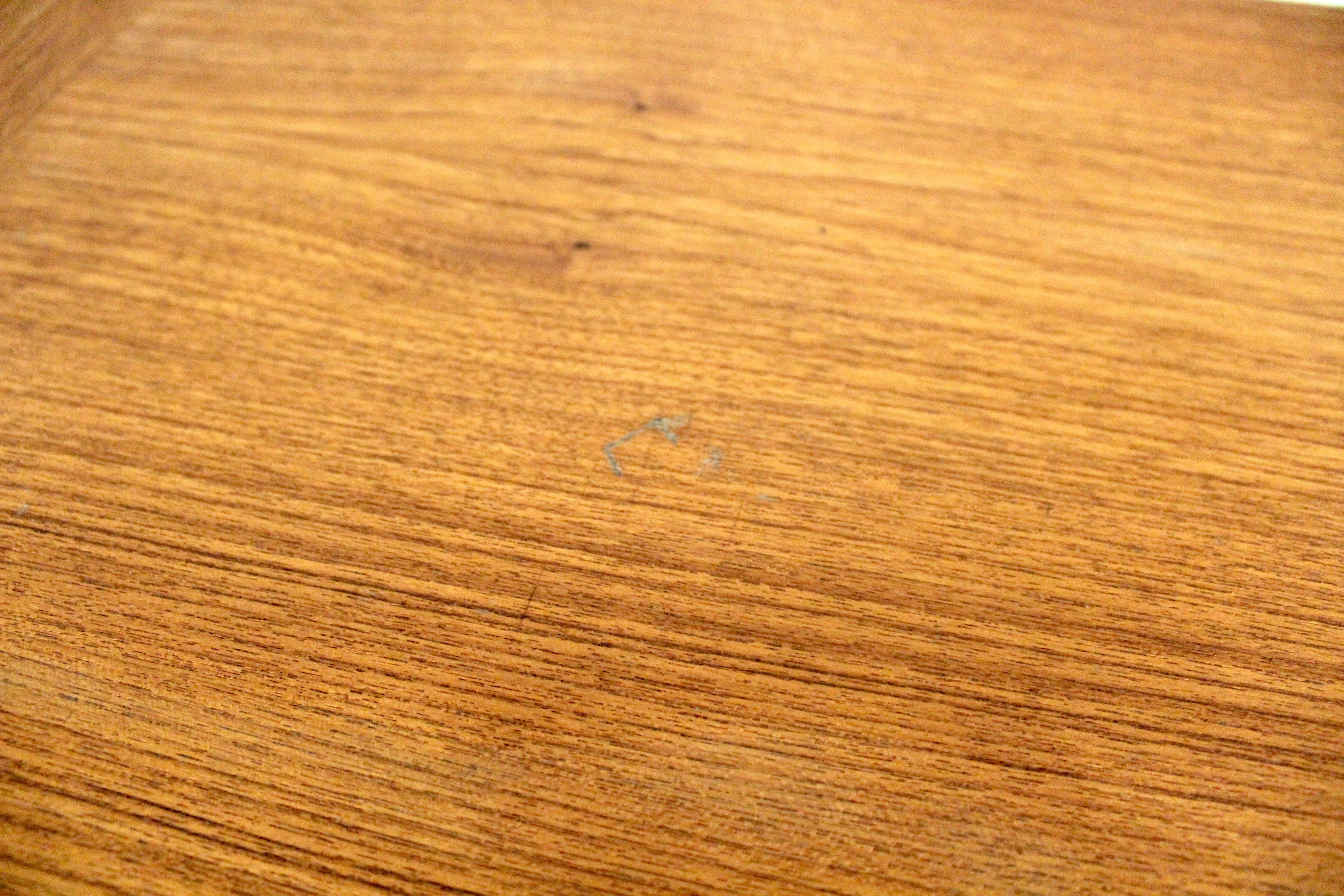 Miniature Danish Teak Draw-Leaf Table For Sale 9