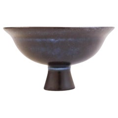 Bol miniature bleu foncé - Gunnar Nylund - Années 1940-1950 - Milieu du XXe siècle