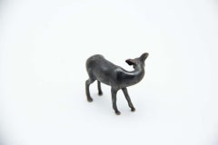 Miniature deer in nickel silver