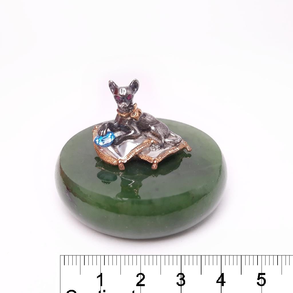 The Dog, a symbol of intelligence and protection, promises to bring wealth, prosperity, and success in love and work. Each artistic figurine from MOISEIKIN is created in the best sculpture technique and is embedded with a special magnet that