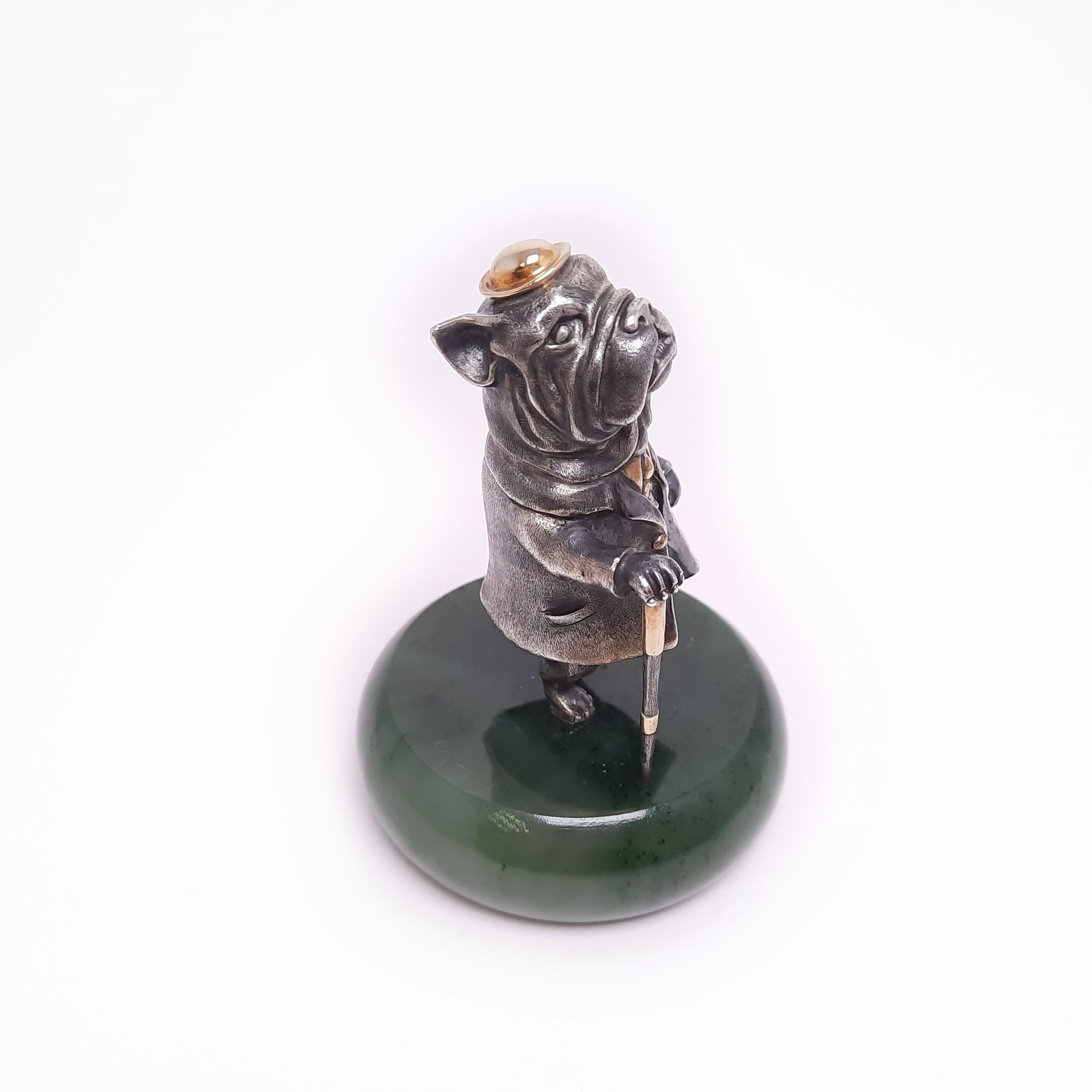 The Dog, a symbol of intelligence and protection, promises to bring wealth, prosperity, and success in love and work. Each artistic figurine from MOISEIKIN is created in the best sculpture technique and is embedded with a special magnet that