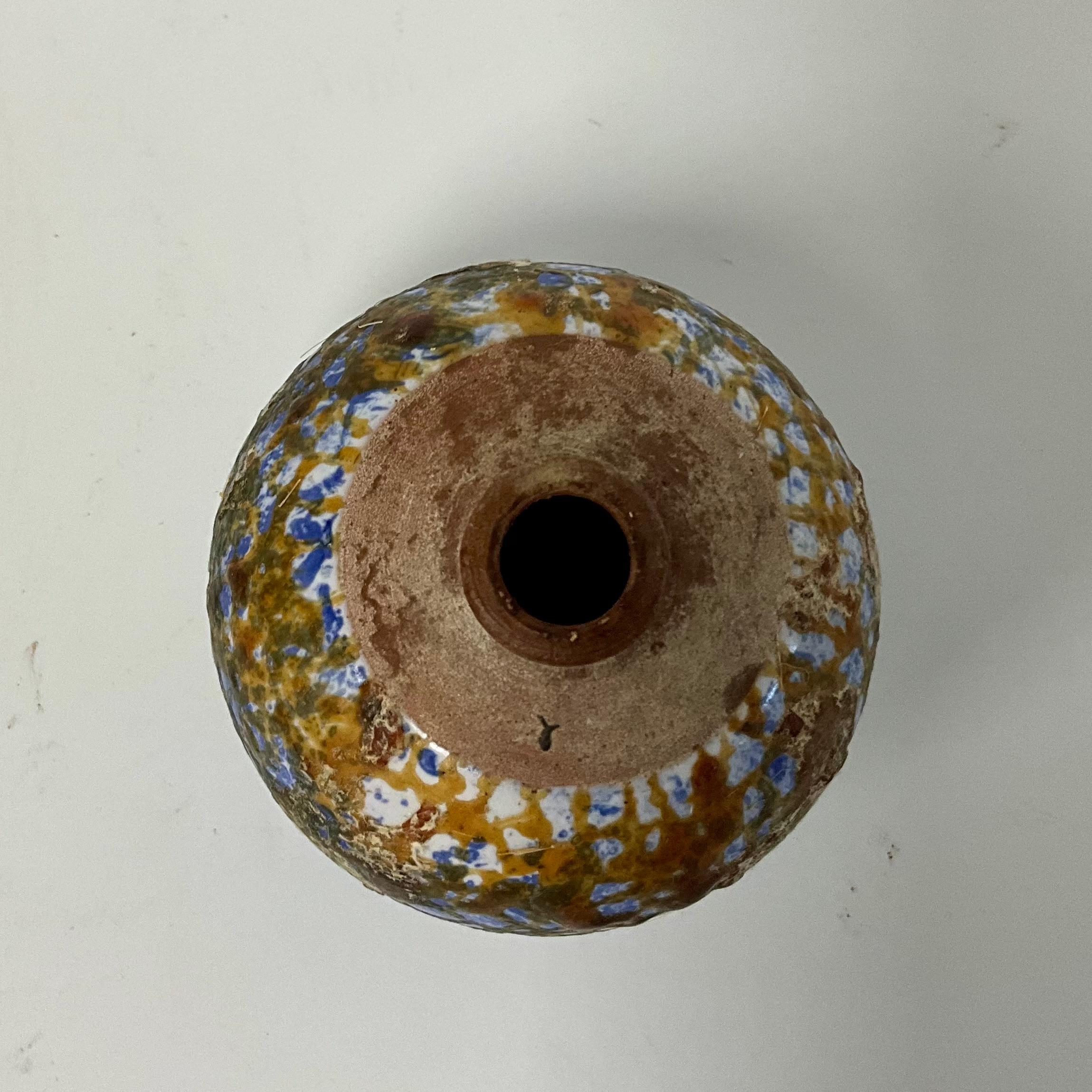 Fatto a mano Vaso per erbacce smaltato in miniatura - 20° secolo in vendita