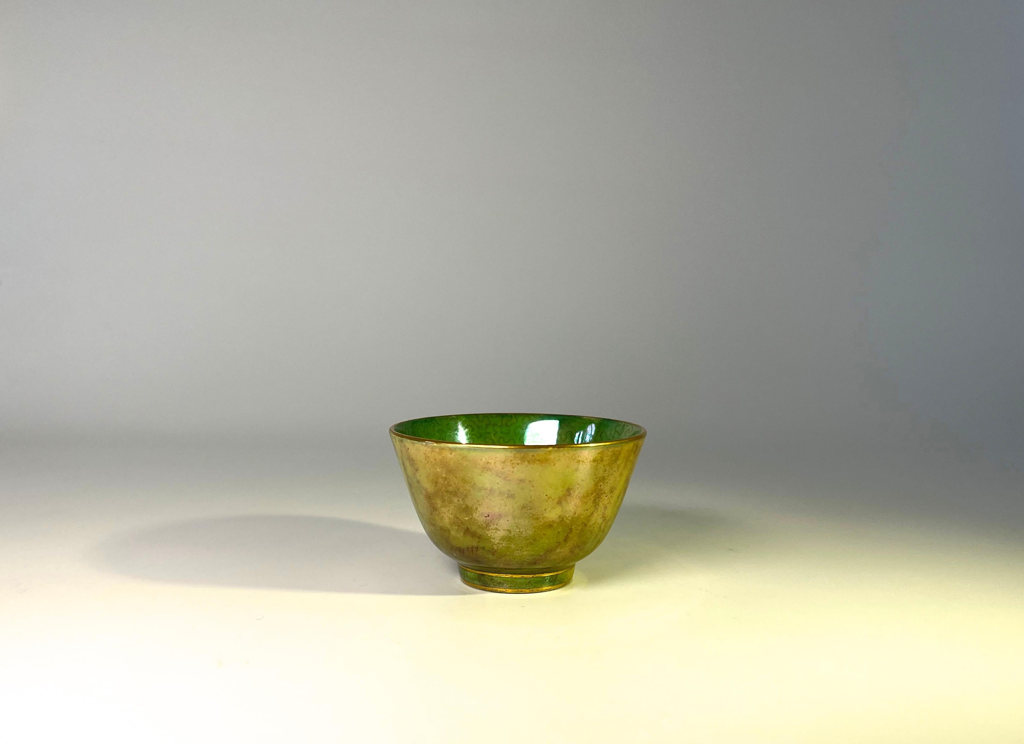 Art Deco Miniature Ordinary Lustre Tea Bowl by Daisy Makeig-Jones for Wedgwood C1920