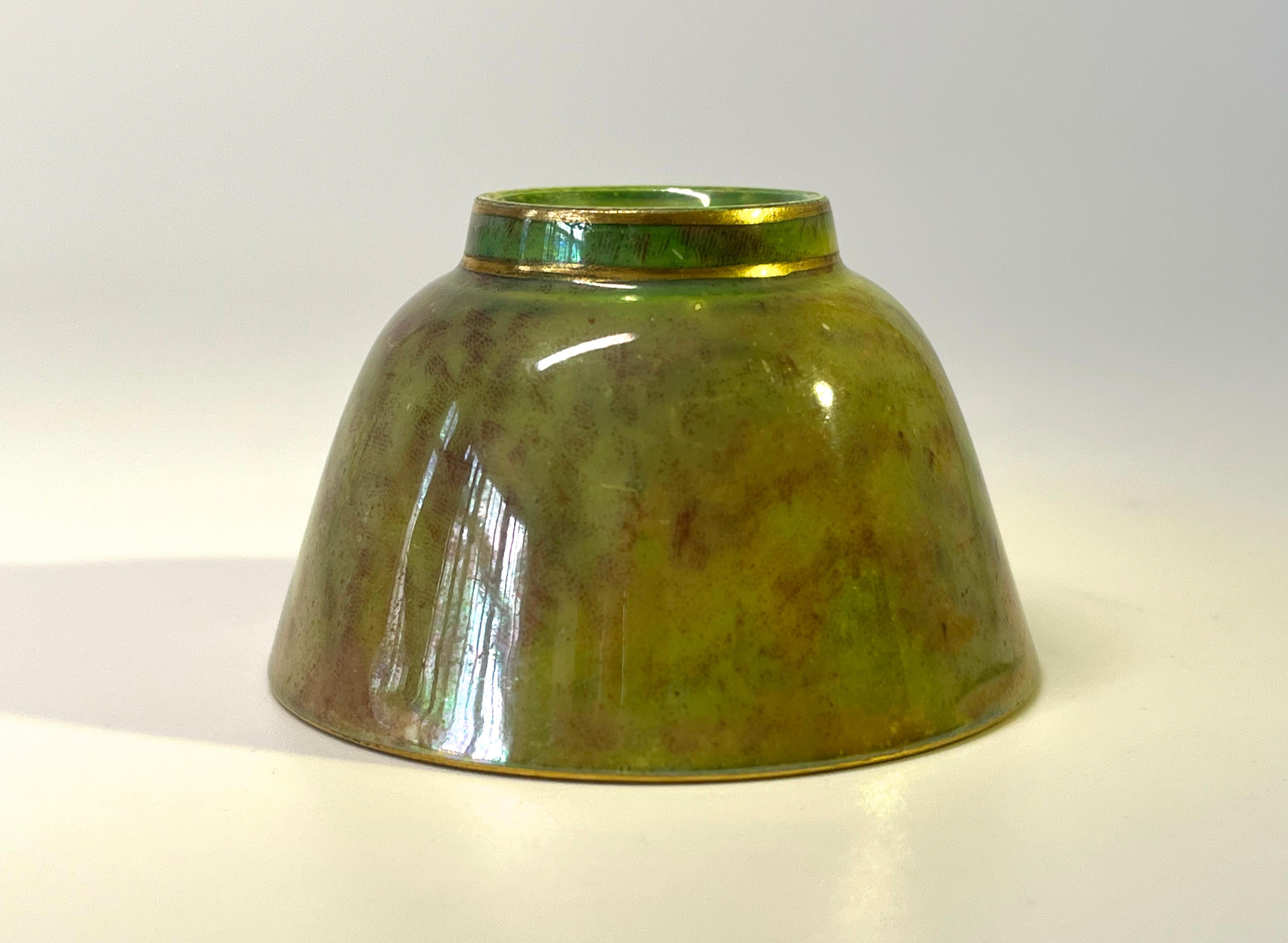 20th Century Miniature Ordinary Lustre Tea Bowl by Daisy Makeig-Jones for Wedgwood C1920
