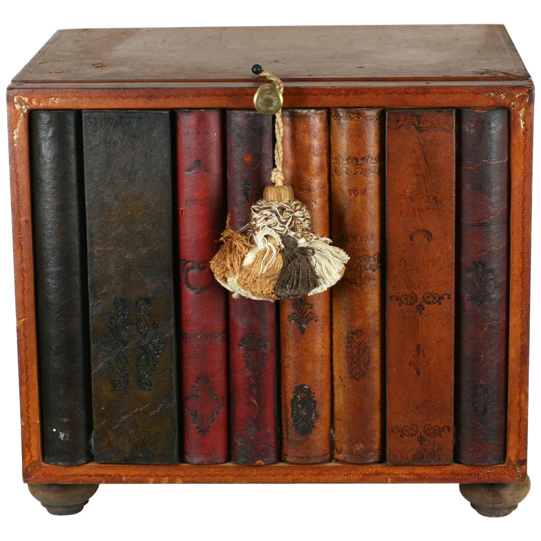 Miniature Faux Library Drawers