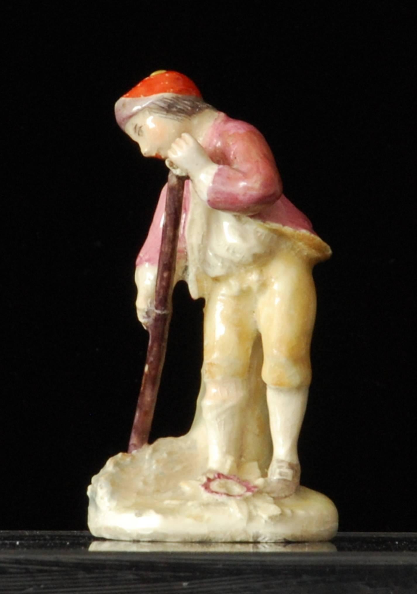 A rare miniature figure of a Gardener with his rake.


Provenance: Mrs Paul Mellon.

 