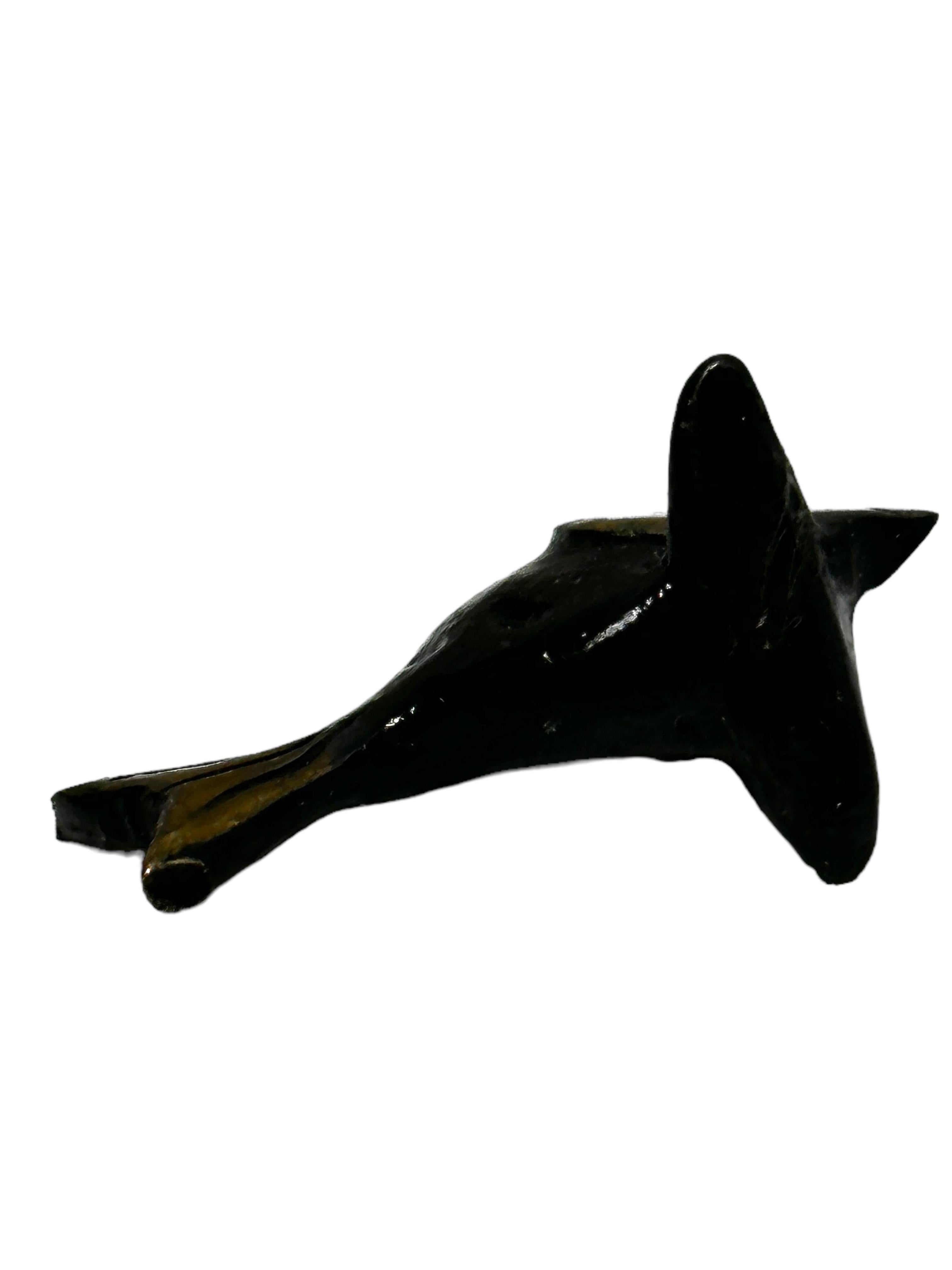 Austrian Miniature Fish Figurine by Walter Bosse, circa 1950s For Sale