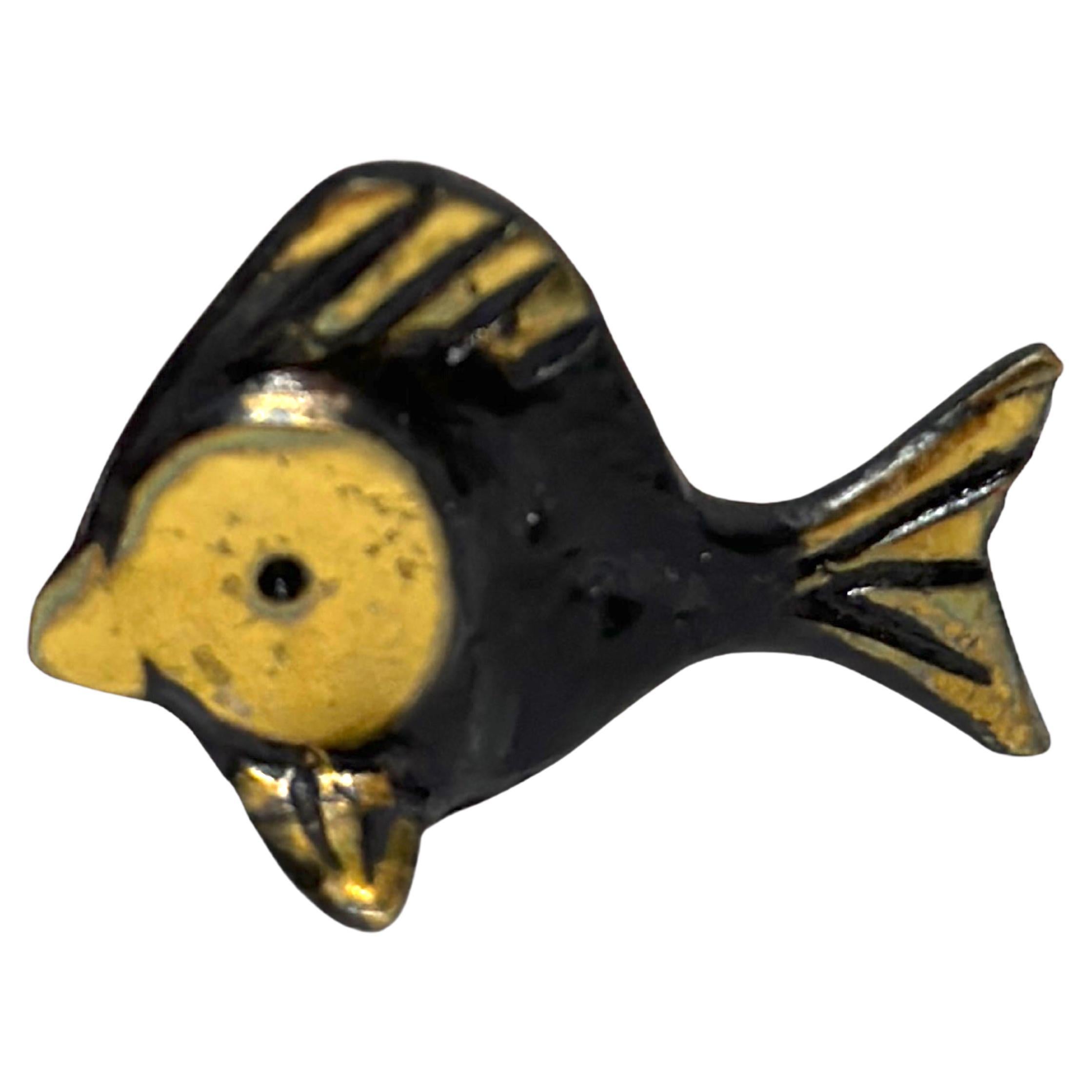 Miniature Fish Figurine by Walter Bosse, circa 1950s For Sale