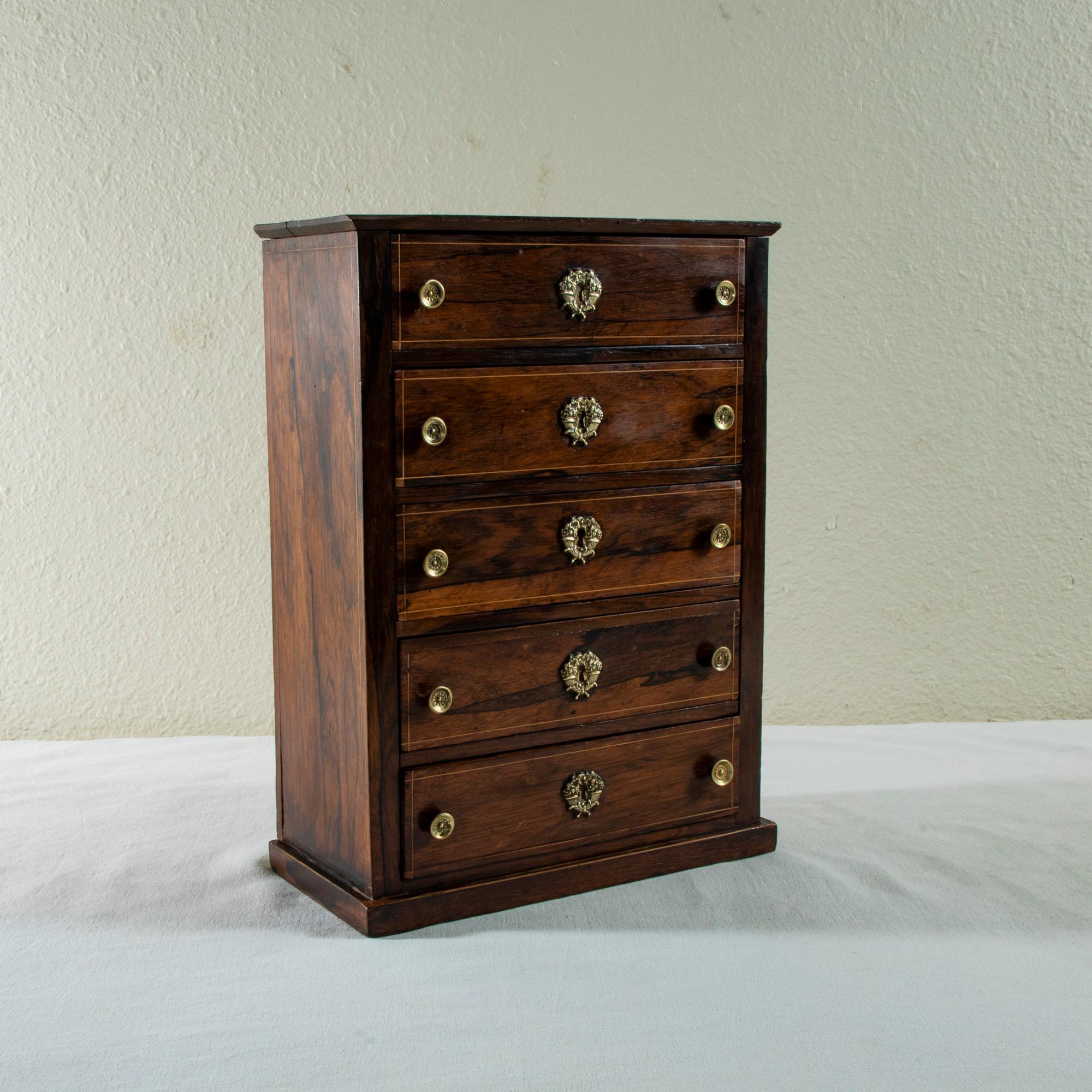 This miniature chest from the late nineteenth century is a 