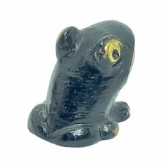 Figurine miniature de grenouille par Walter Bosse:: vers les années 1950