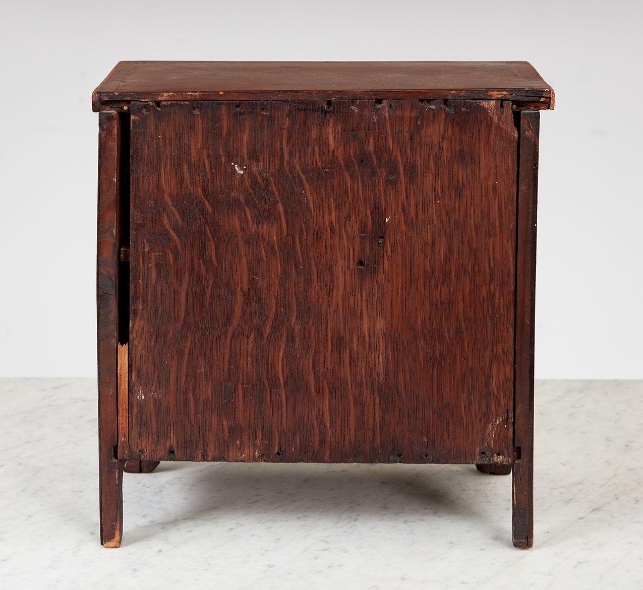 Miniature Georgian Chest of Drawers For Sale 4