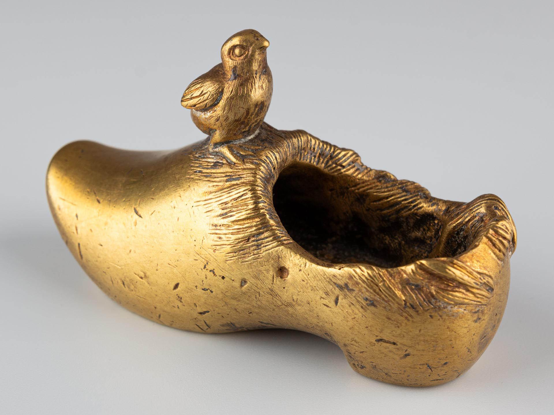 Miniature Gilt Bronze Shoe, circa 1900 For Sale 6