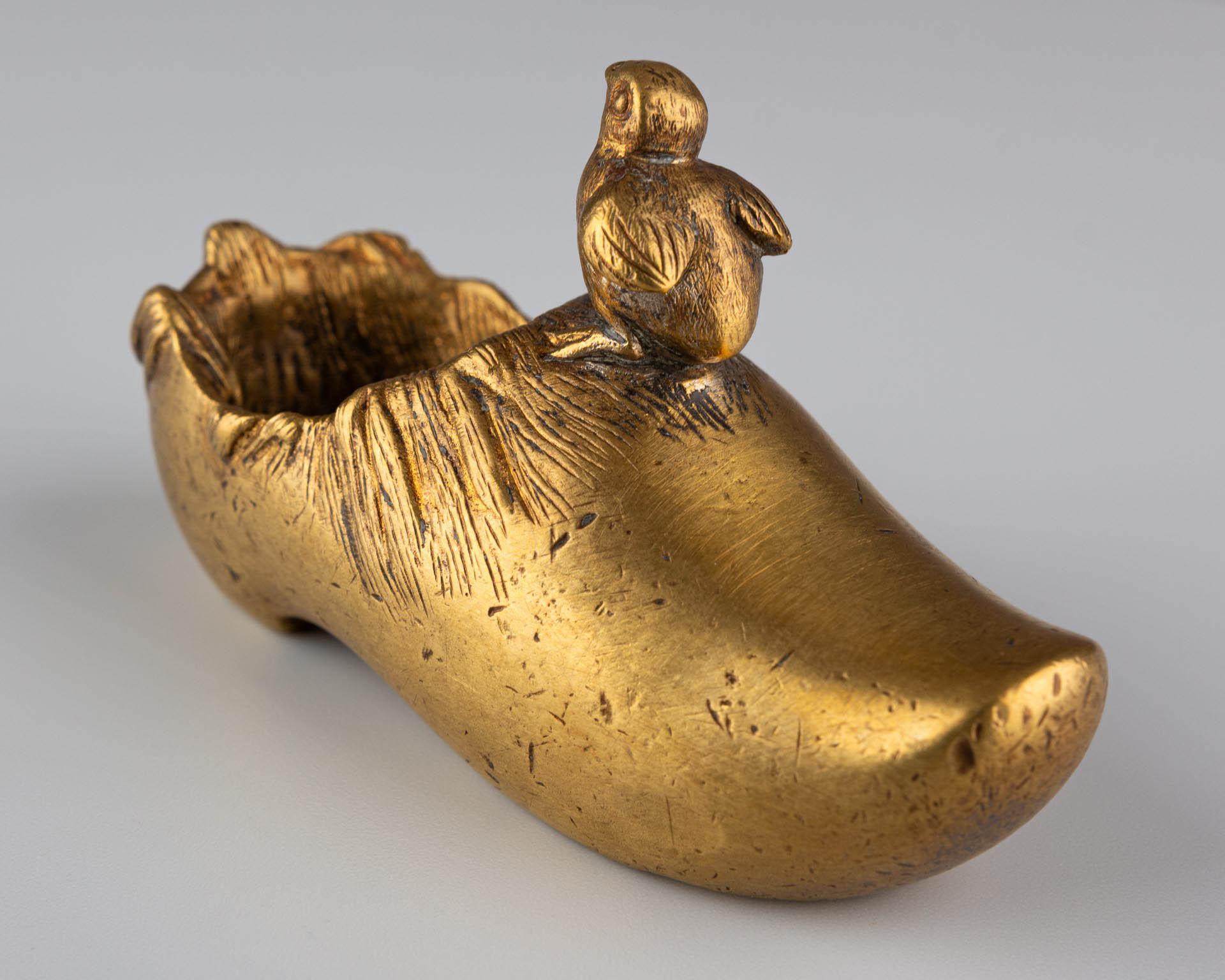 Miniature Gilt Bronze Shoe, circa 1900 For Sale 10