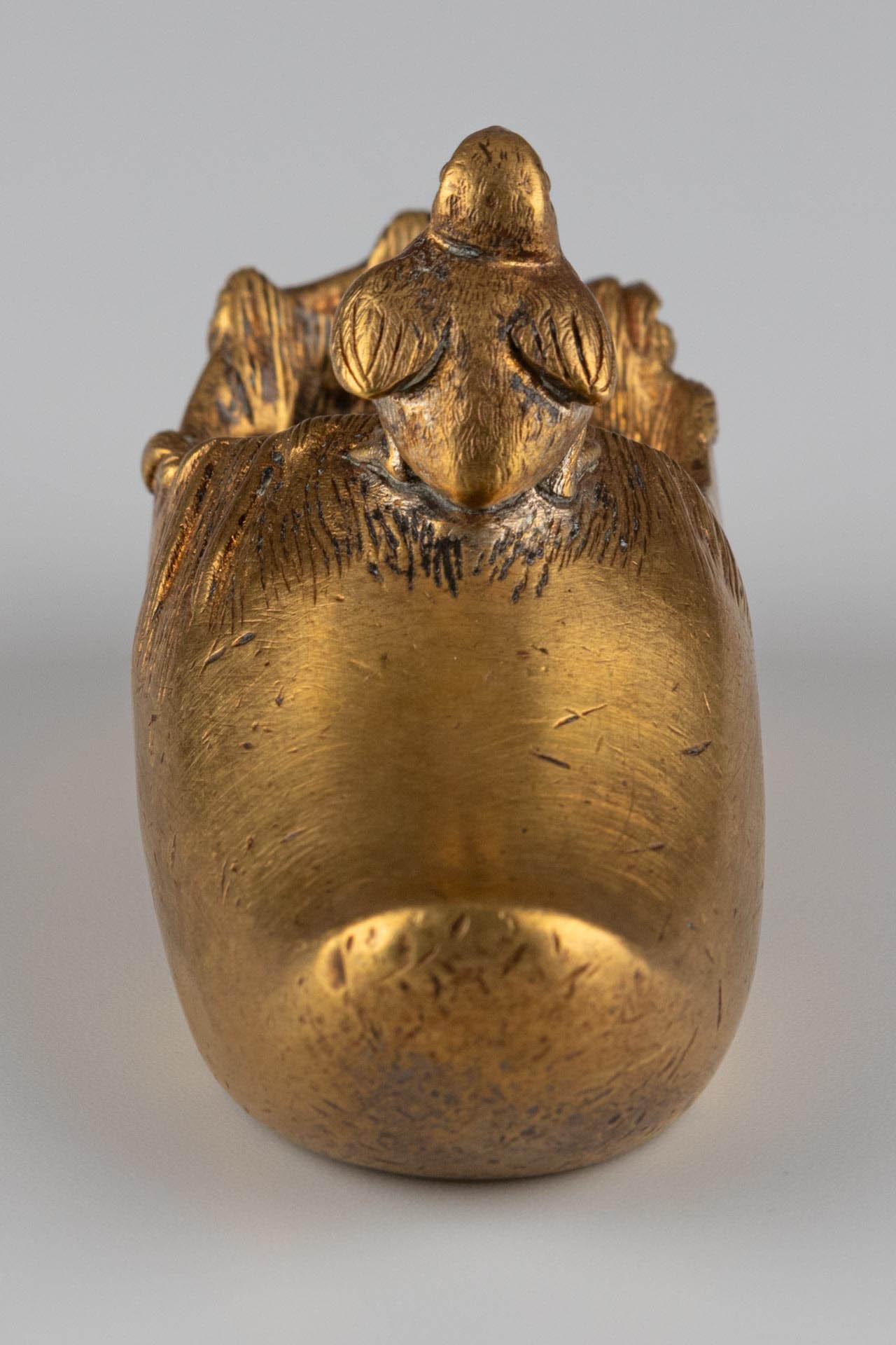 Miniature Gilt Bronze Shoe, circa 1900 For Sale 3