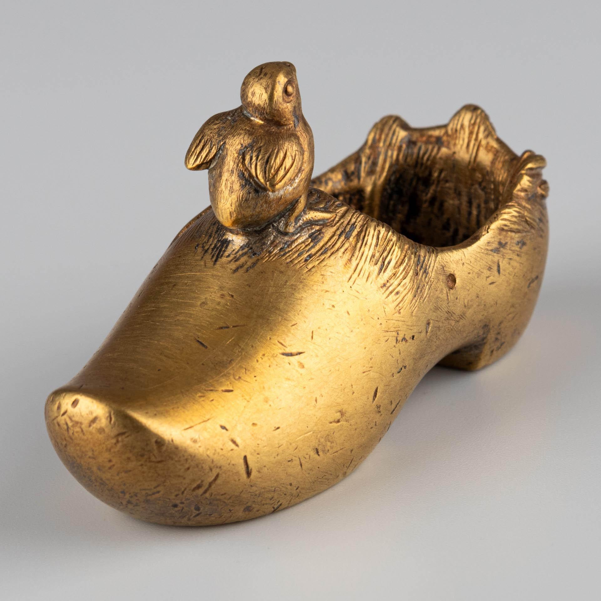 Miniature Gilt Bronze Shoe, circa 1900 For Sale 4