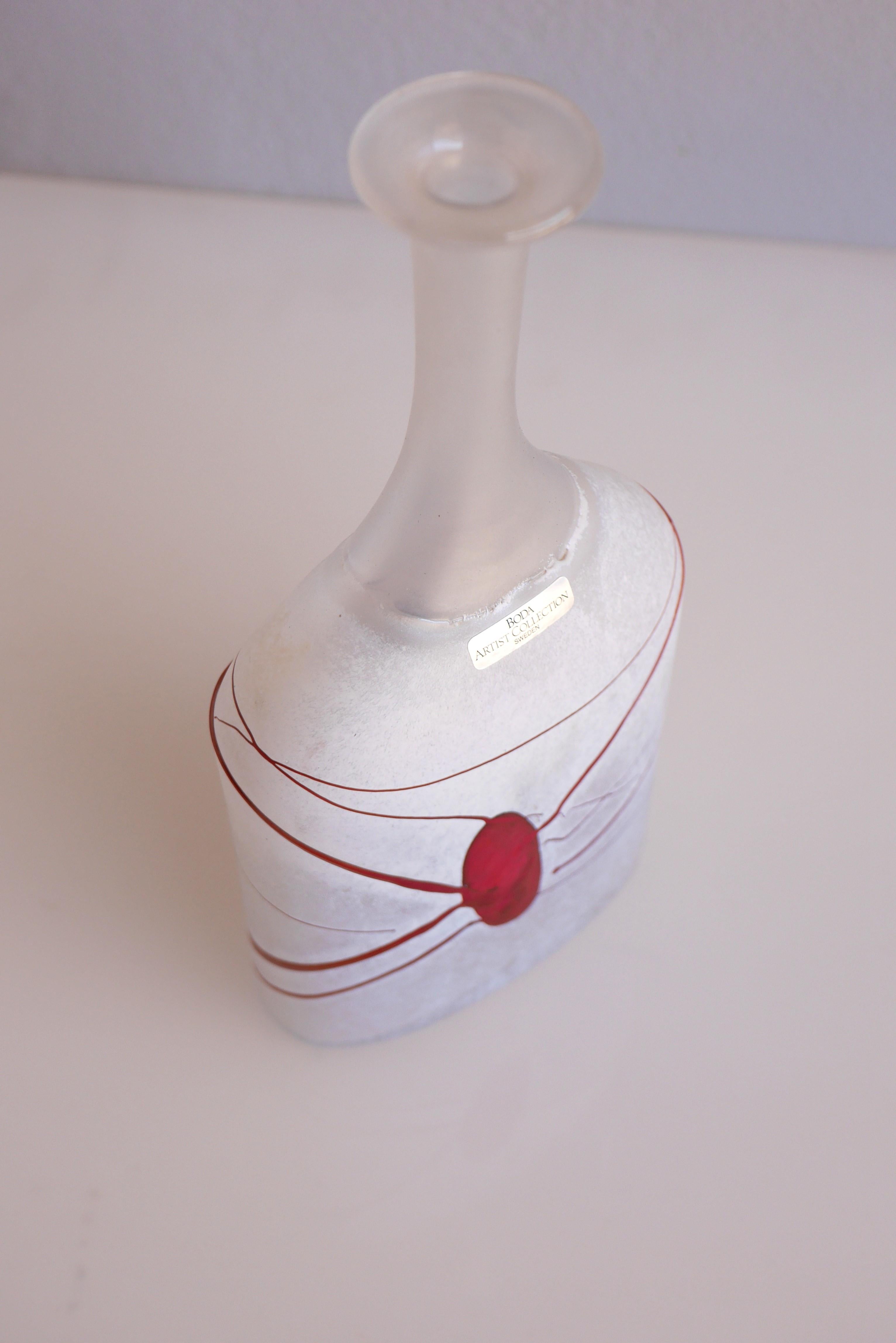 Verre d'art Vase d'art miniature en verre de la 