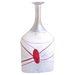 Miniature Glass Art Vase from "Artist collection" by Vallien, Kosta, Sweden