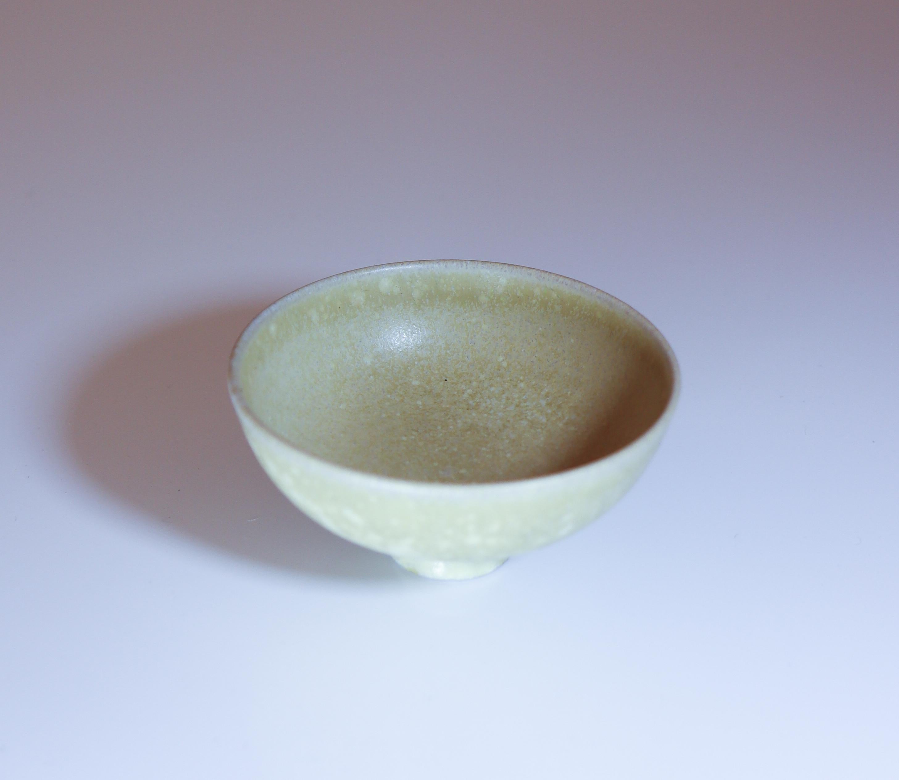 Scandinave moderne Bol gris miniature - Gunnar Nylund - Années 1940-1950 - Milieu du XXe siècle en vente