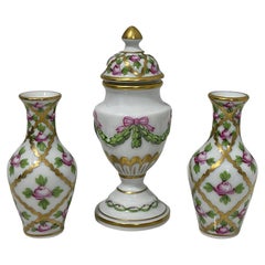 Miniature Herend Hungary Porcelain set, 1970s