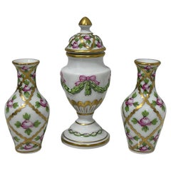 Miniature Herend Hungary Porcelain set, 1970s 