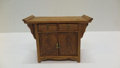 Miniature Huanghuali Wood Chinese Sideboard