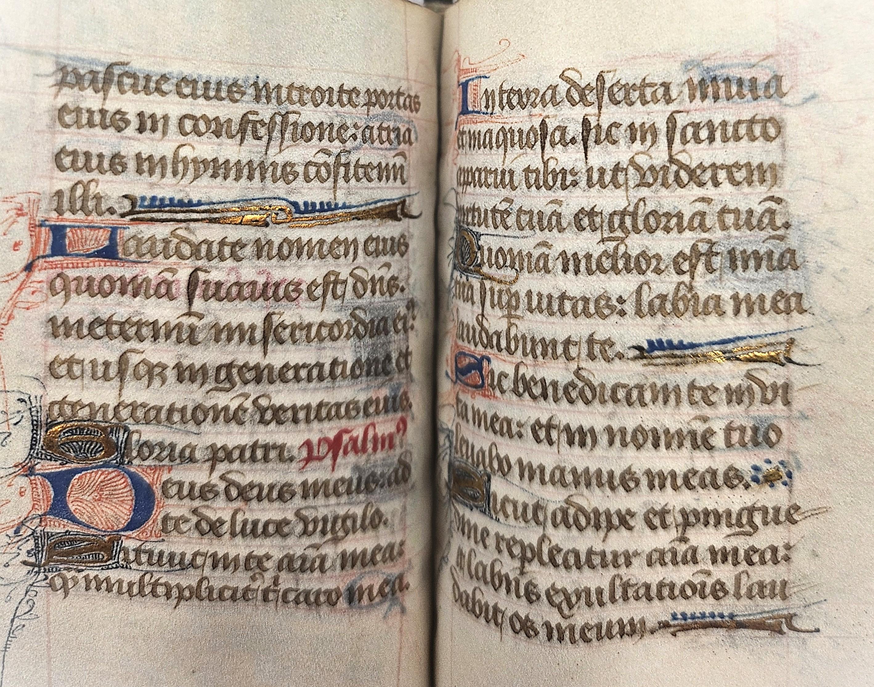 Miniature illuminated manuscript on vellum with 12 full-page miniatures For Sale 4