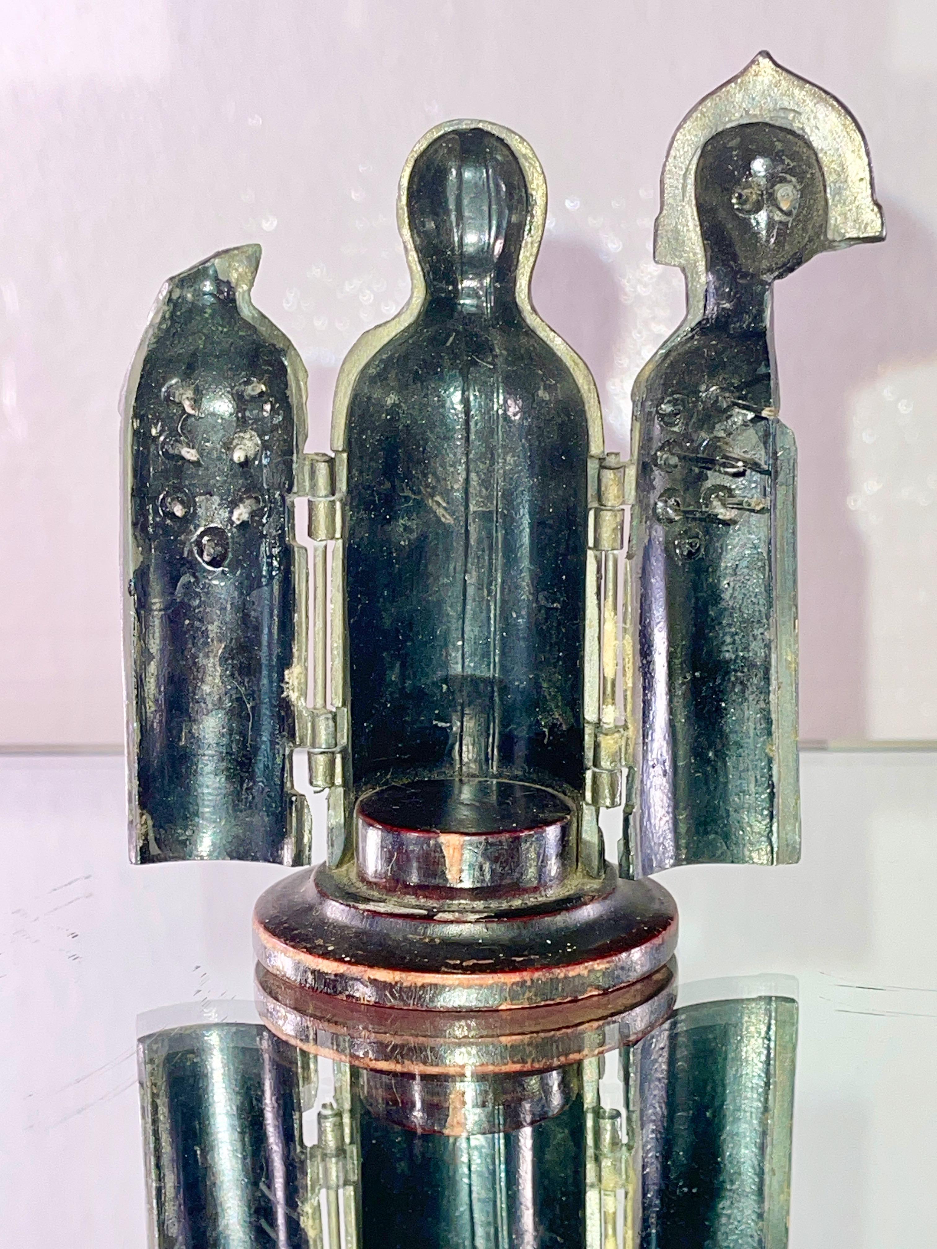 Miniature Eiserne Jungfrau von Nürnberg (Gegossen) im Angebot