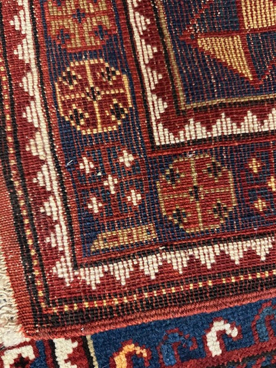 Miniature Kazak Gebetsteppich im Angebot 3
