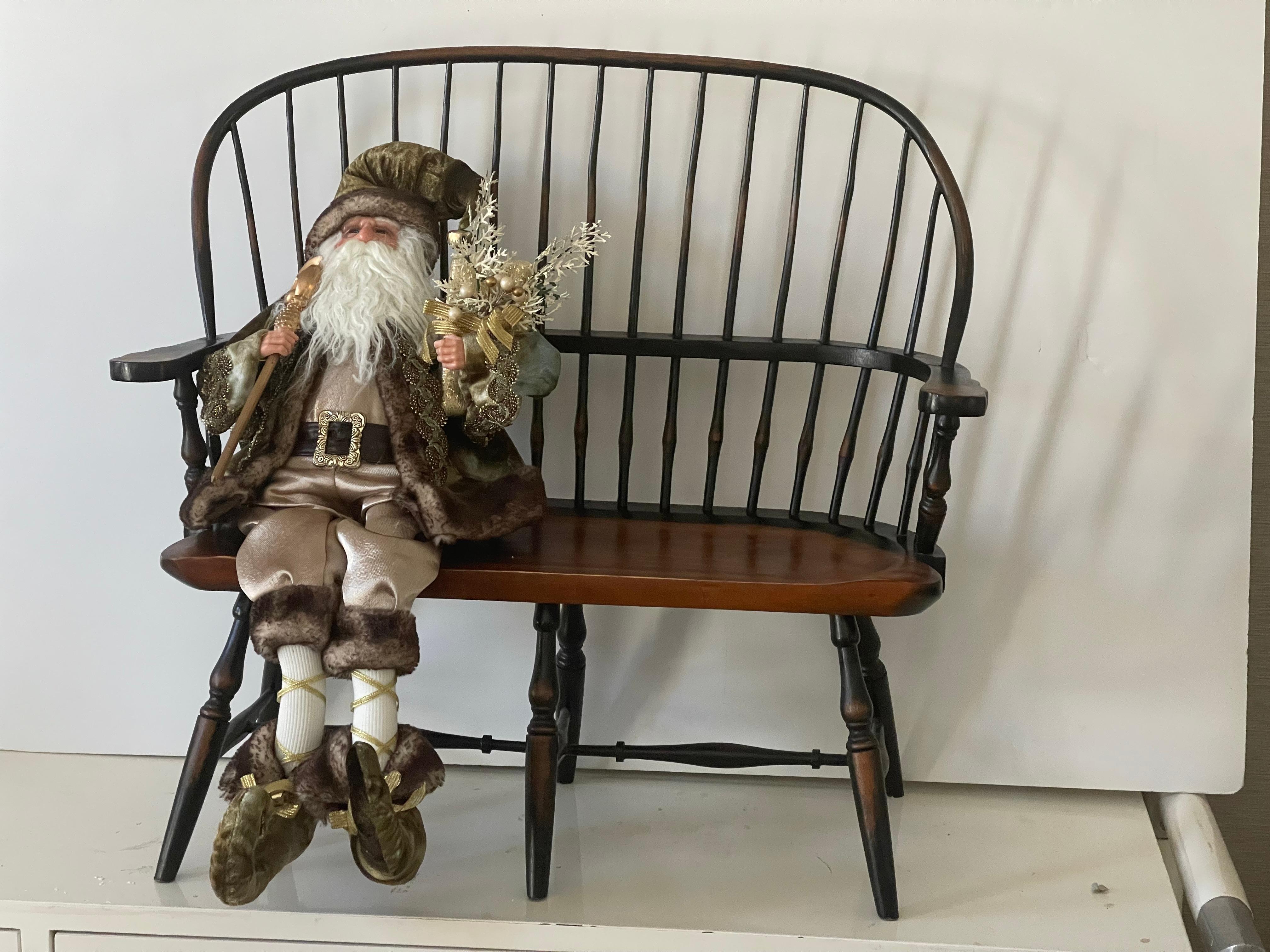 Miniature Kids  or Dolls Sofa Bench For Sale 1