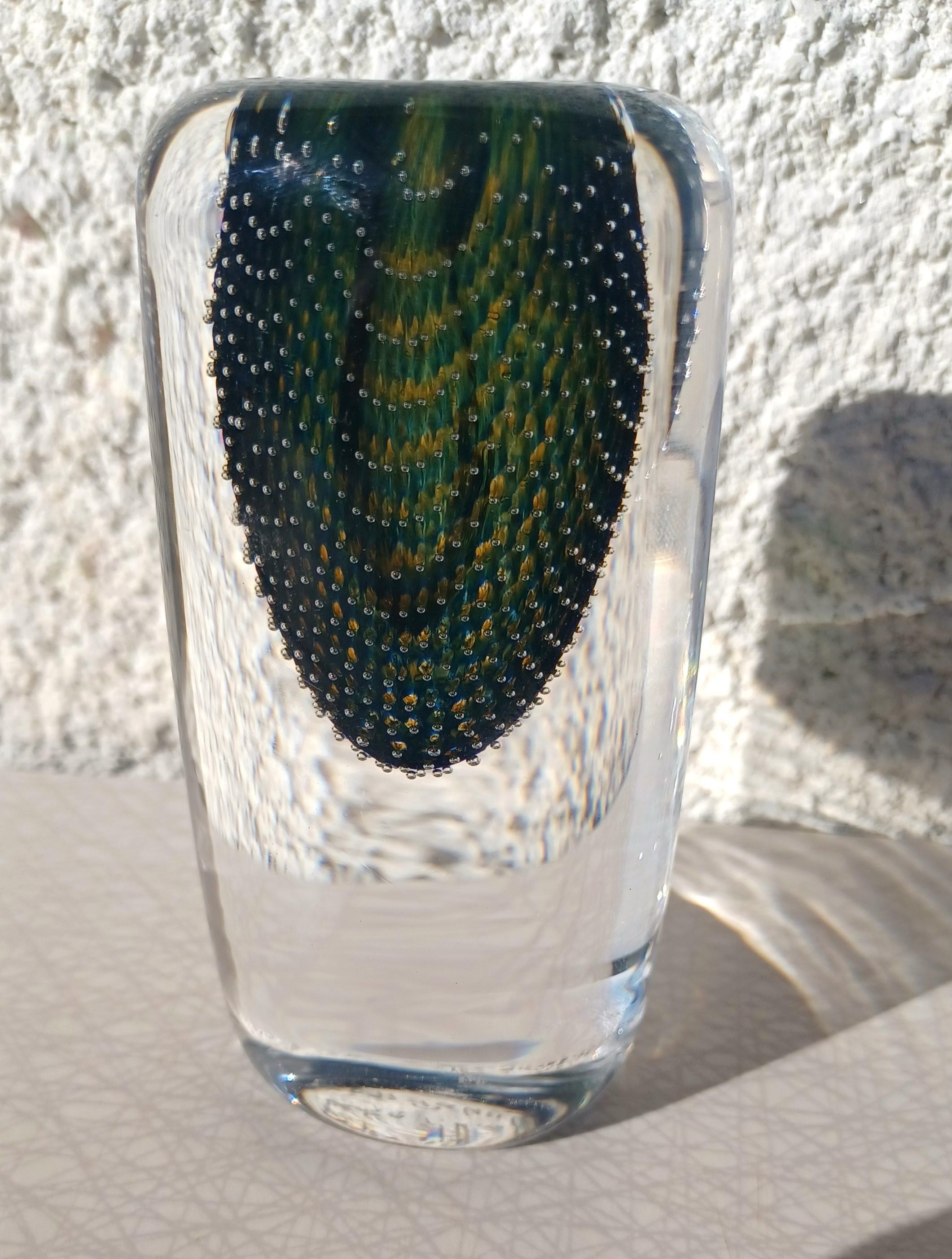 Vase Miniature Kraka de Sven Palmqvist pour Orrefors Suède en vente 2