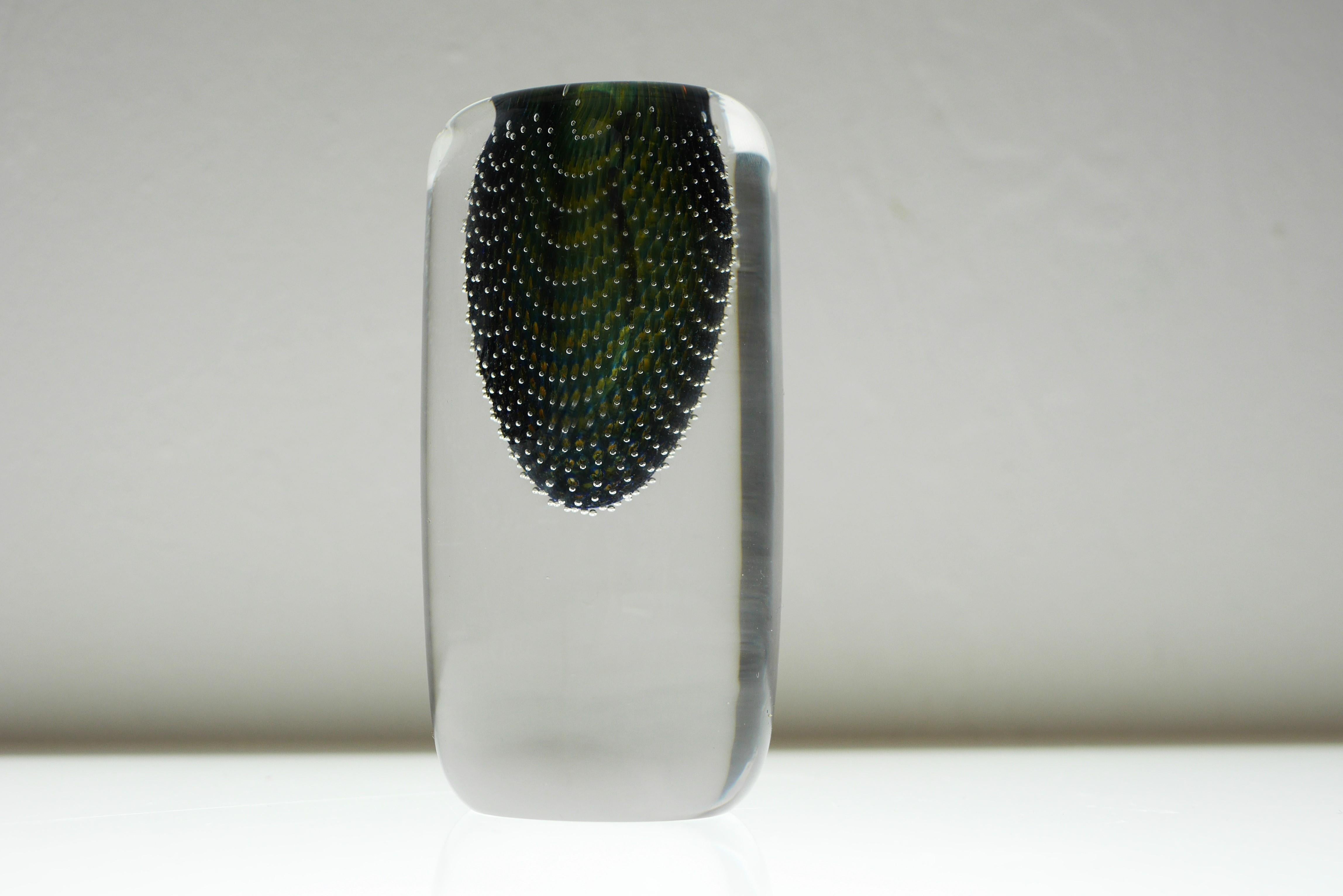 Fait main Vase Miniature Kraka de Sven Palmqvist pour Orrefors Suède en vente