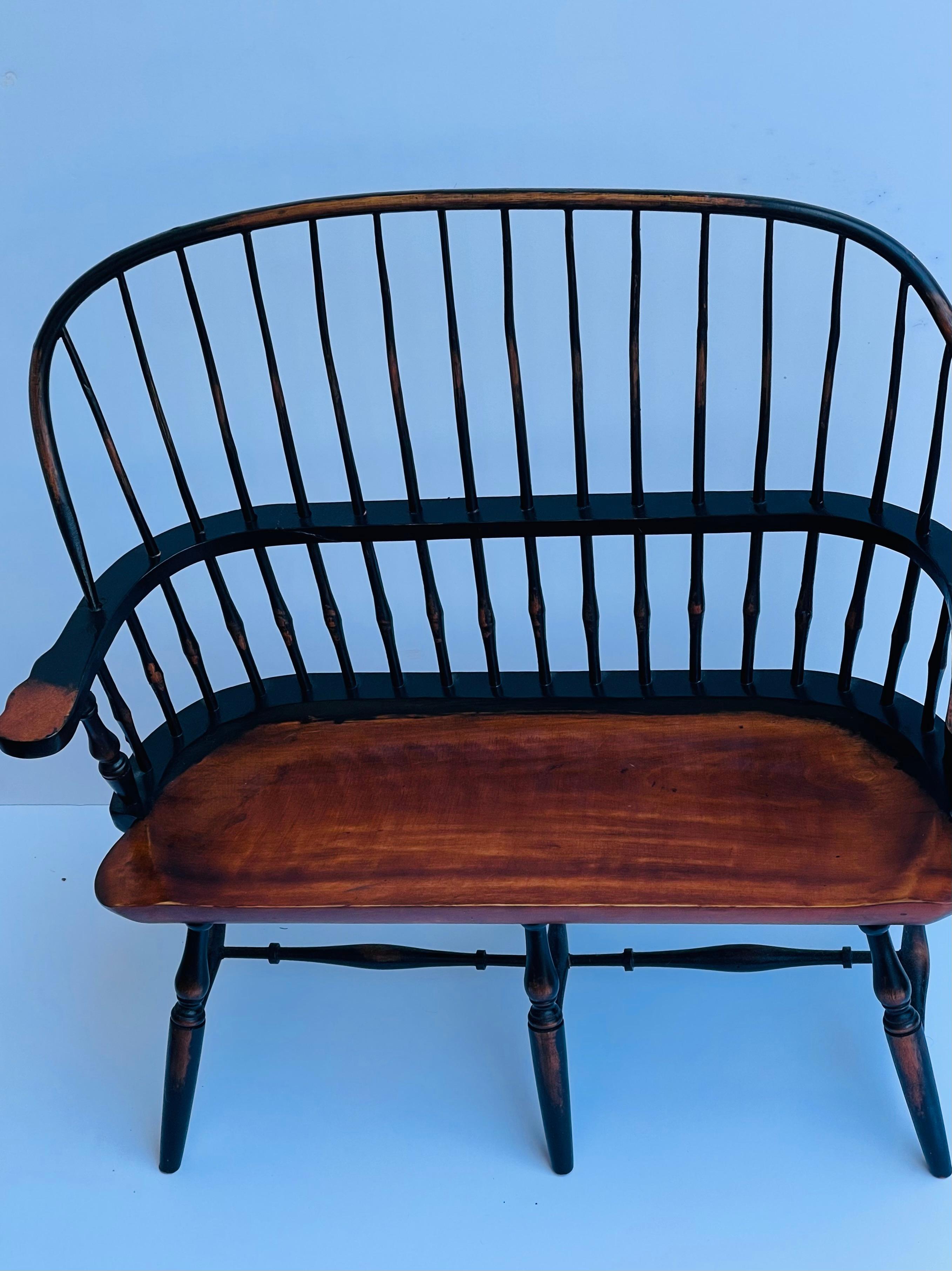 American Classical Miniature Kids  or Dolls Sofa Bench For Sale