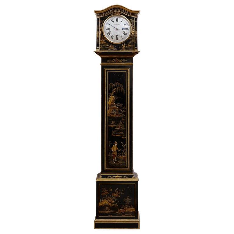 Miniature Longcase / Grandmother Clock For Sale at 1stDibs small