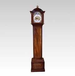 Miniature Longcase Rocking Ship Clock by Sinclair Harding.
