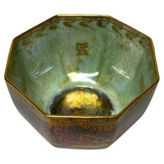 Miniature Lustre Octagonal Bowl by Daisy Makeig-Jones, Wedgwood, c1920