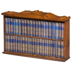 Miniature Mahogany Table Bookcase of Diamond Classic