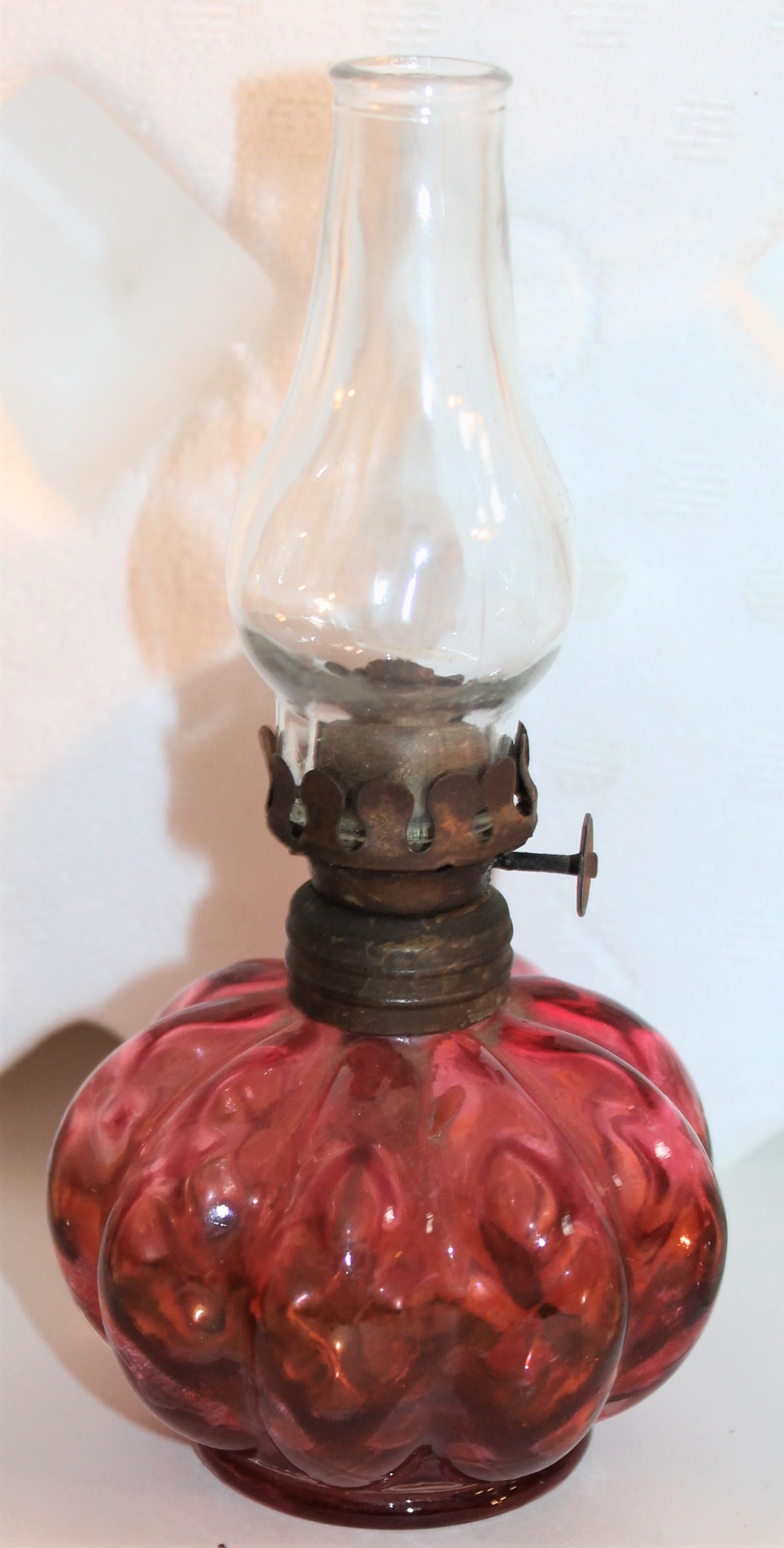 19th Century Miniature Oil Lamps Collection, 6