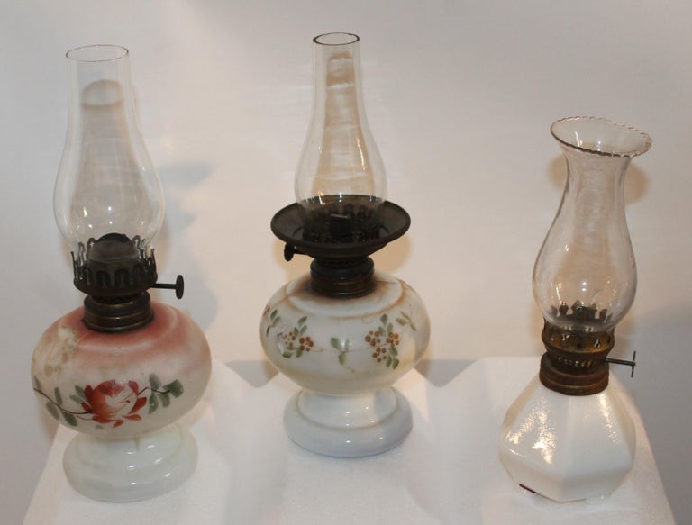 Miniature Oil Lamps Collection, 6 at 1stDibs miniature oil lamp