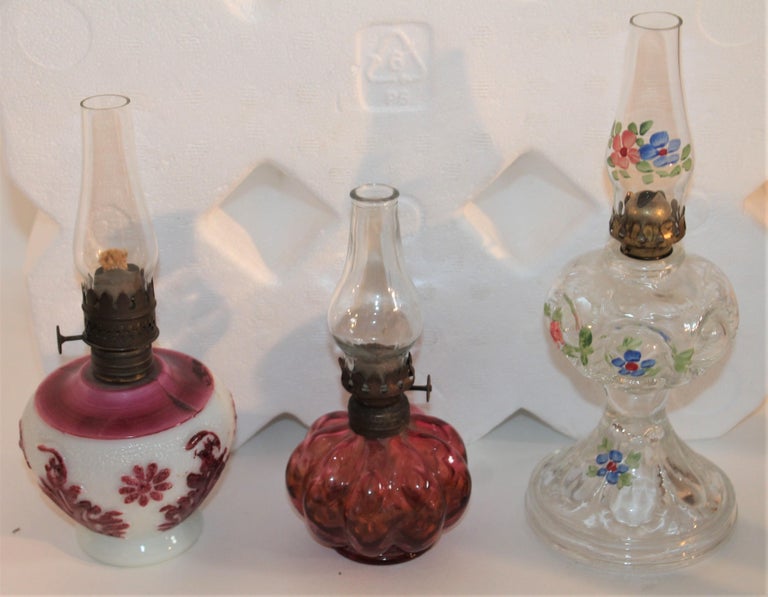 Miniature Oil Lamps Collection, 6 at 1stDibs miniature oil lamp collectors, mini oil lamps