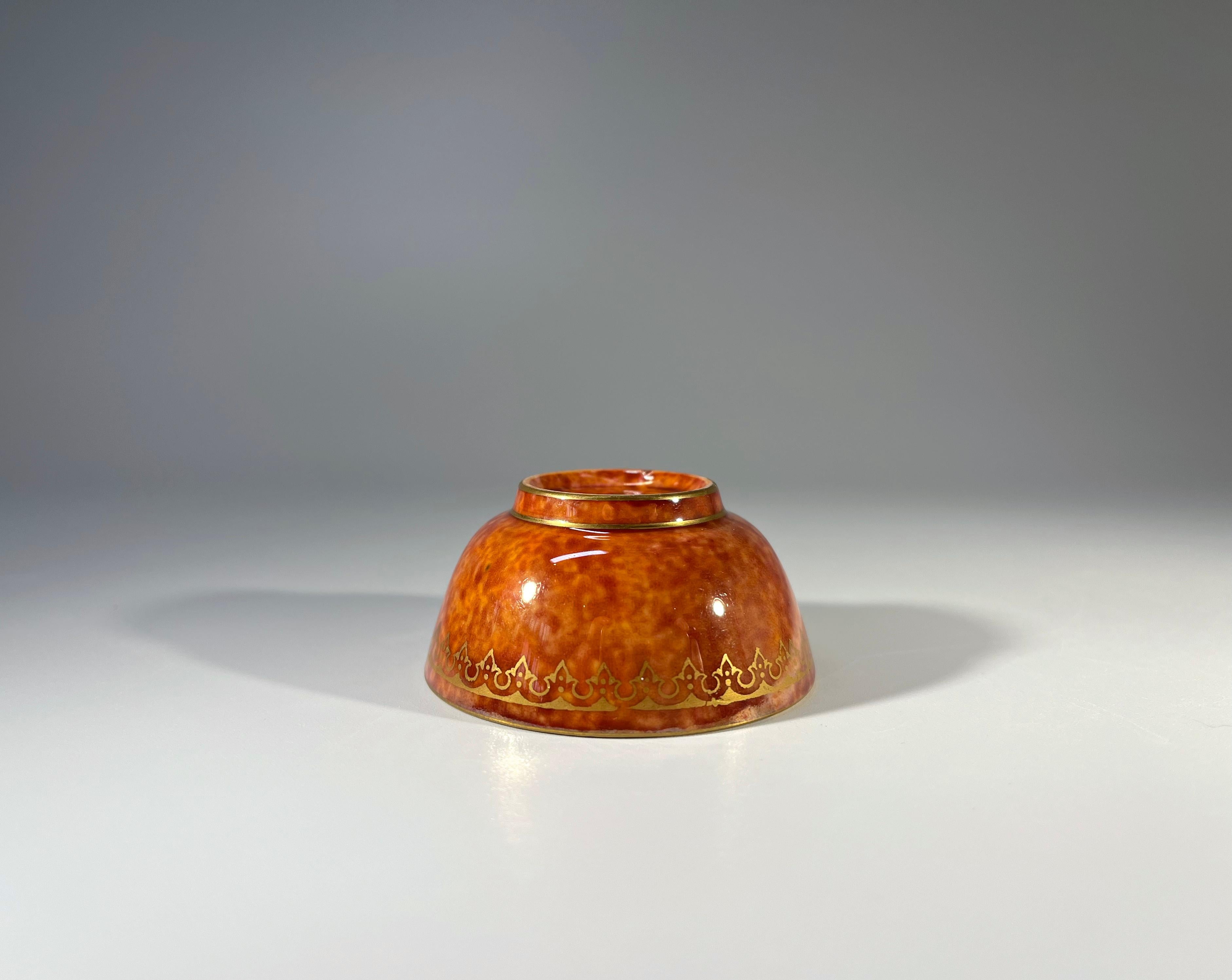 Porcelain Miniature Ordinary Strange Creature Lustre Bowl By Daisy Makeig-Jones Wedgwood  For Sale