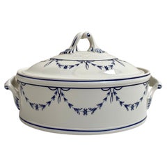 Vintage Miniature Oval Tureen with Lid Vieux Septfontaines Villeroy & Boch, Candy Bowl