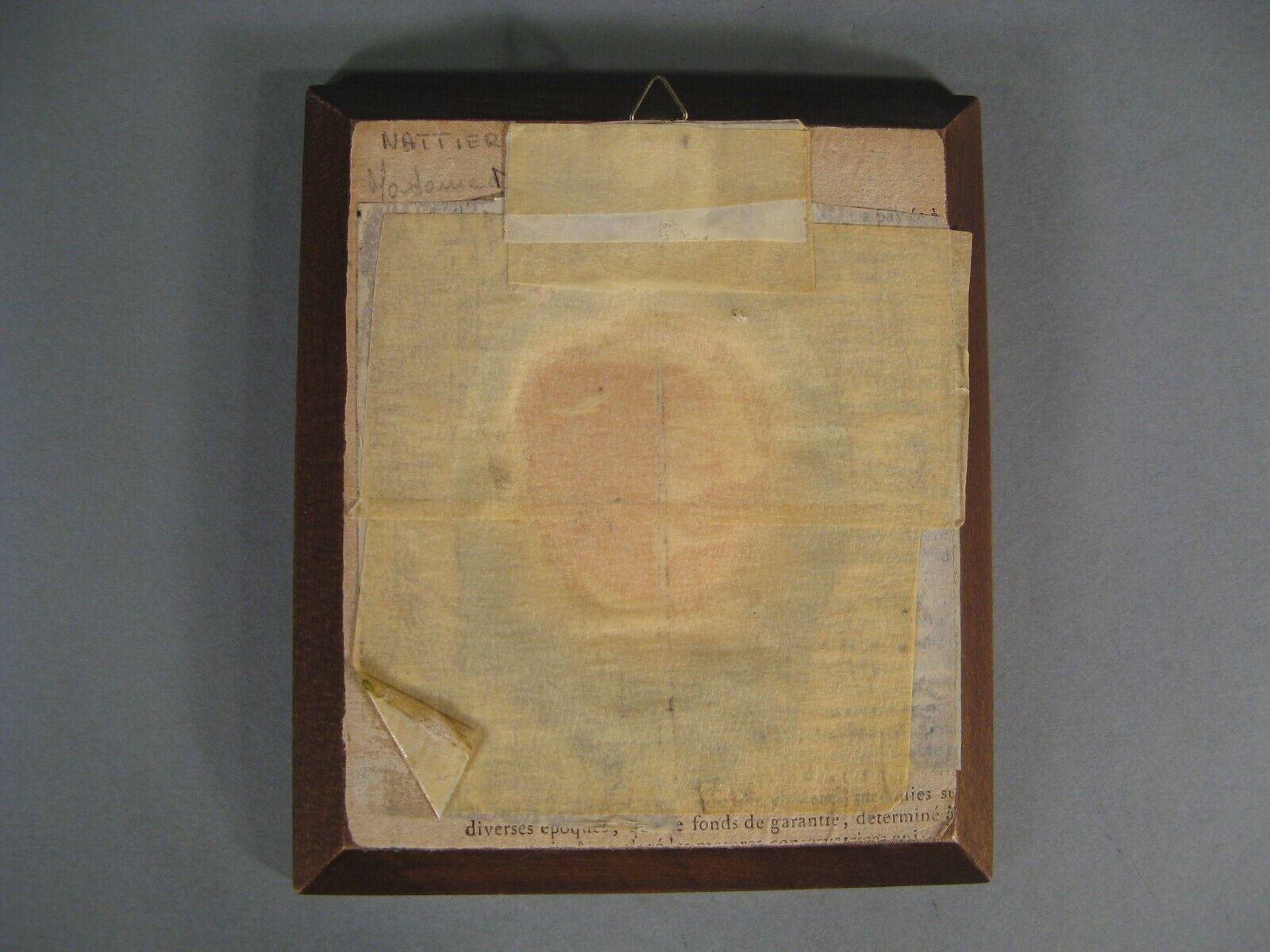 Legno Miniatura di Madame Dugazon dopo Jean-Marc Nattier - 1Y128