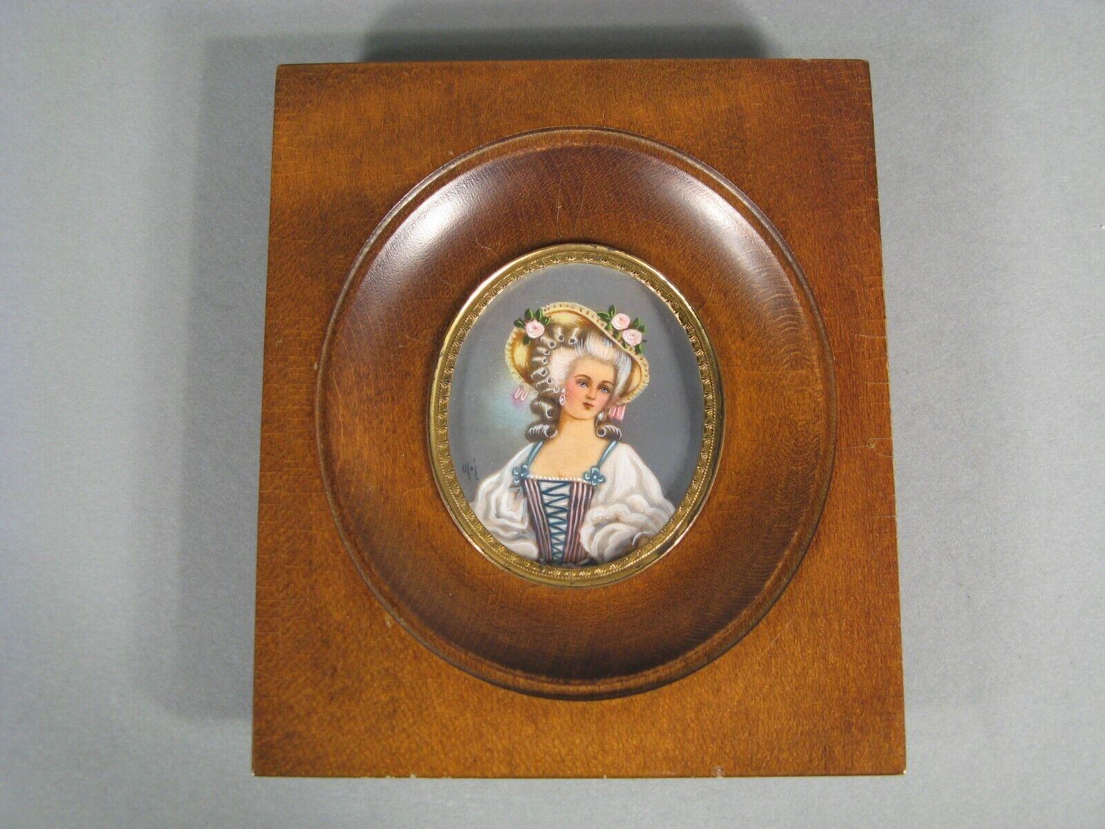 Miniatura di Madame Dugazon dopo Jean-Marc Nattier - 1Y128 2