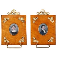 Miniature Paintings by Miss Hyacinthe Mercier, French, 1808-1839