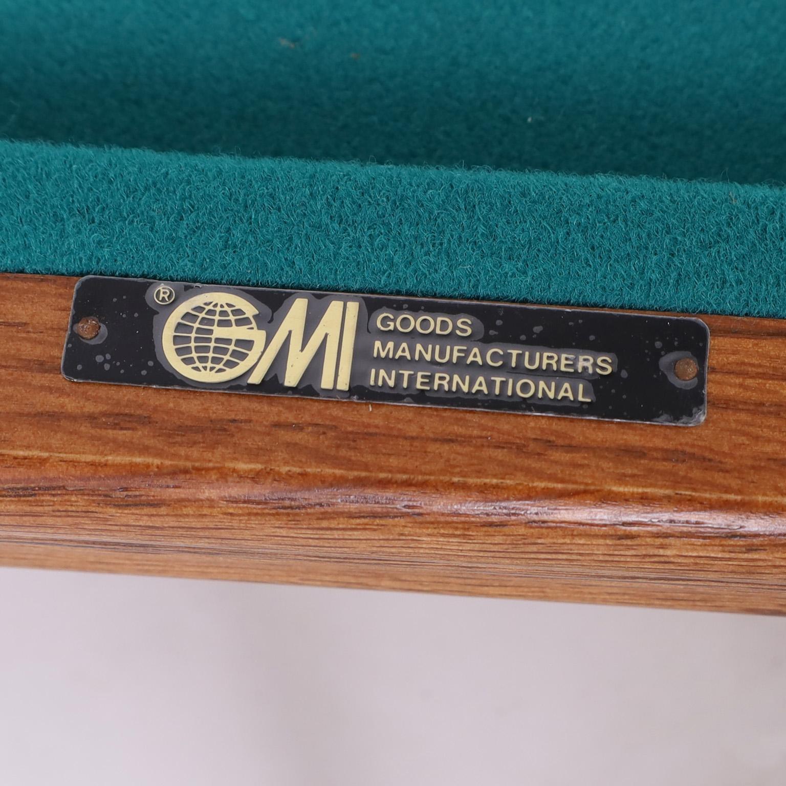 20th Century Miniature POOL Table and Case